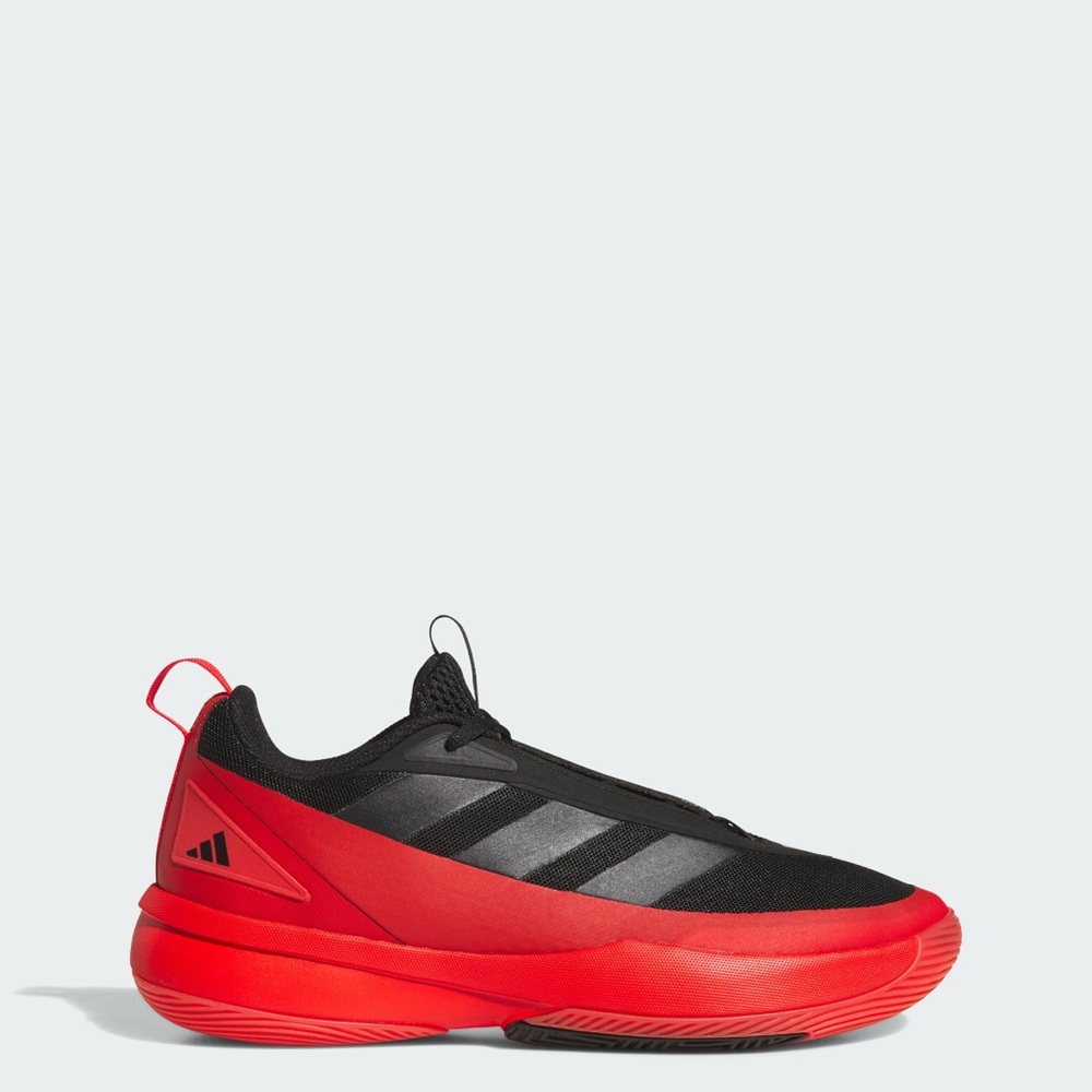 Adidas Black and Red Athletic Shoes